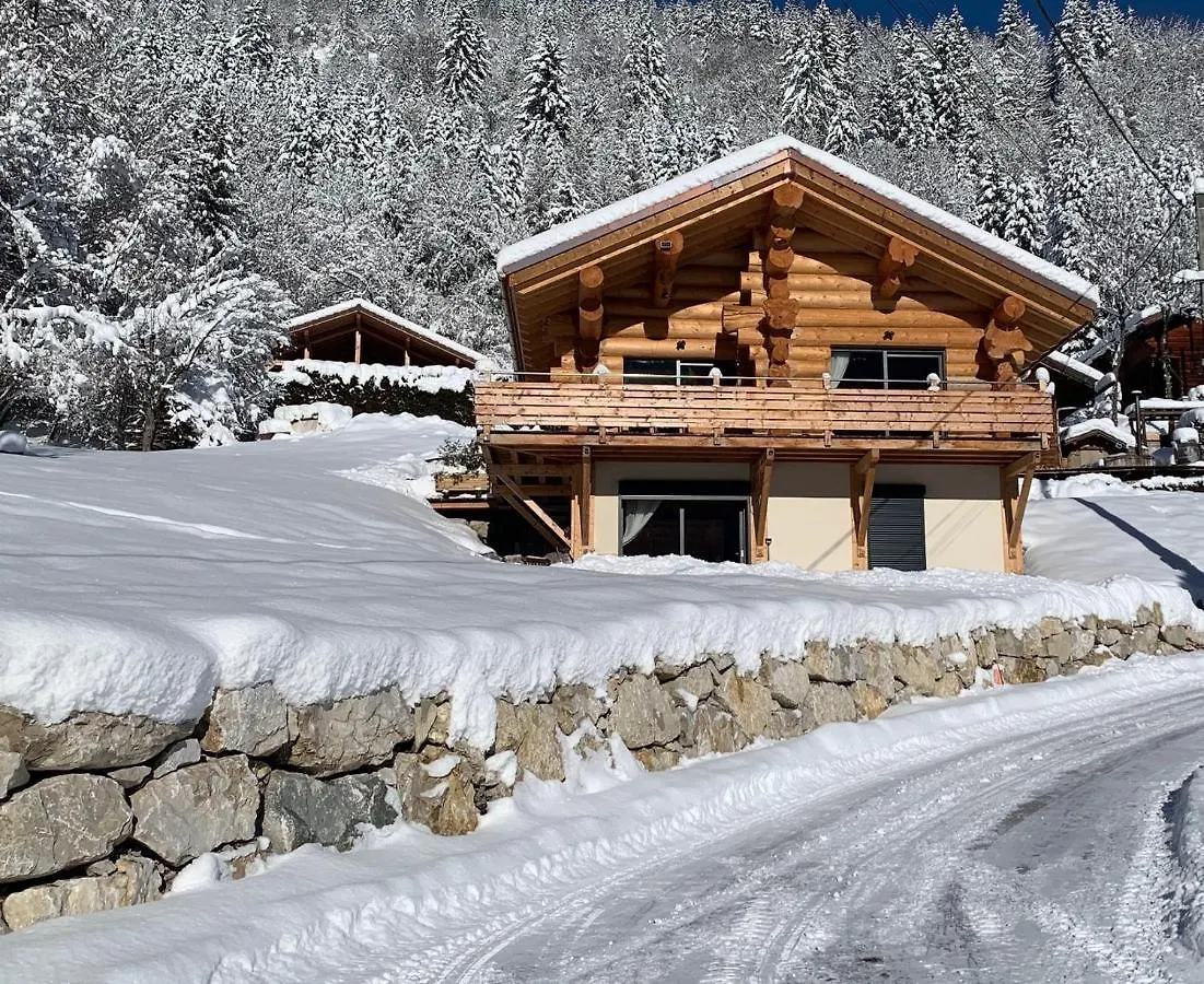 Chalet Anzac Chalet 5 Etoiles En Rondins Tout Neuf Unique Dans Les Aravis Les Villards-sur-Thones